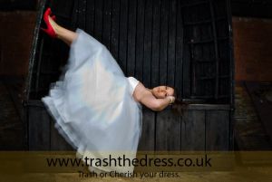 Newlywed Grainne and her 'Trash The Dress' Photoshoot...