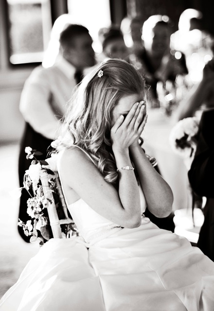 A blushing Bride....