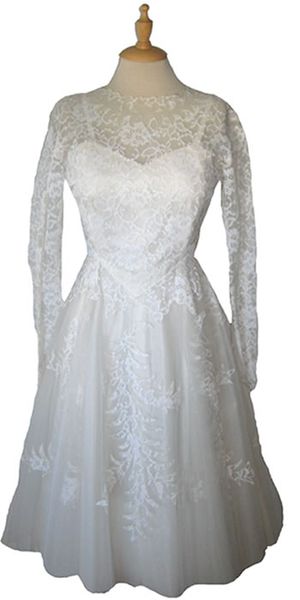 Natasha Bailie 1950's wedding dress, £295...