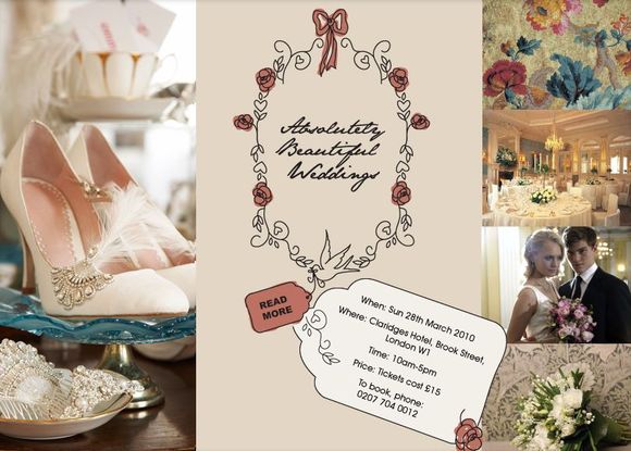 Click here to visit the Absolutely Beautiful Weddings website where you can find details of how to order your ticket...