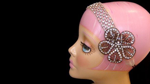 Love My Dress Wedding Blog ~ Yulia Kunze Antique Art Deco Hair Accessory...