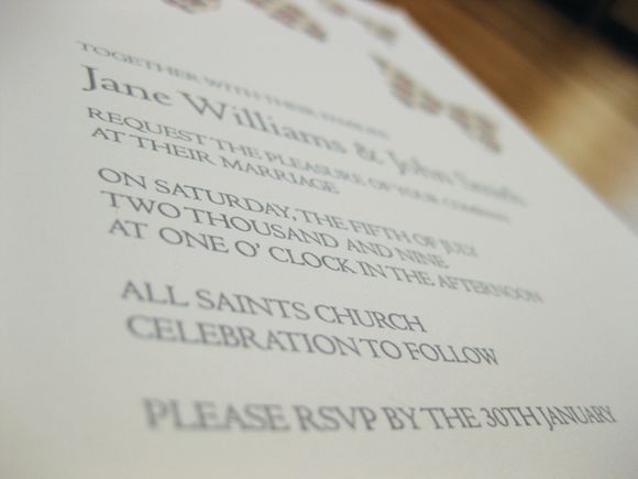 Vintage Princess Wedding Stationery...