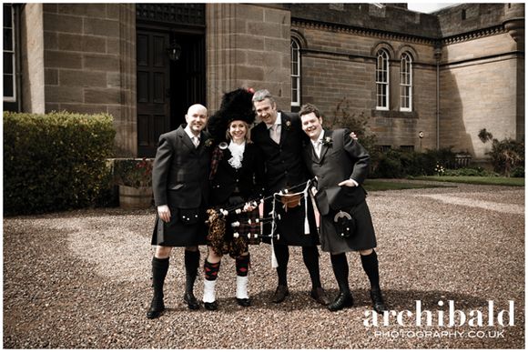 A Scottish Castle Soiree - Photography by Archibald Photography... A Scottish Castle Soiree - Photography by Archibald Photography...