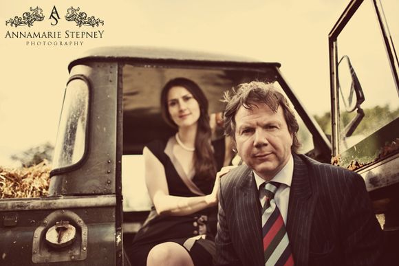 A Vintage at Goodwood Engagement Shoot - Photography by Annamarie Stepney... A Vintage at Goodwood Engagement Shoot - Photography by Annamarie Stepney...