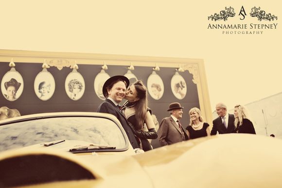 A Vintage at Goodwood Engagement Shoot - Photography by Annamarie Stepney... A Vintage at Goodwood Engagement Shoot - Photography by Annamarie Stepney...
