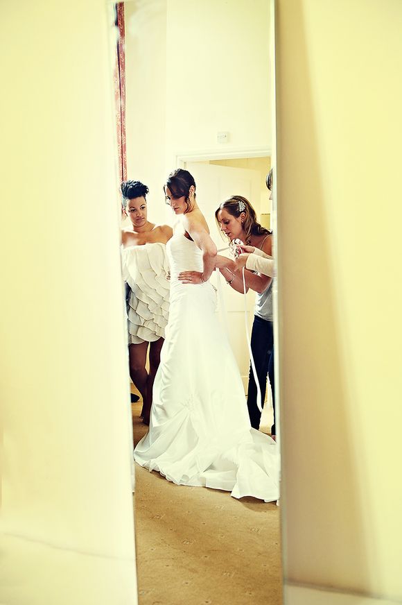 High Fashion and Style at Sandon Hall, Staffordshire, Photographer Chris Hanley captures his Son's Wedding on Camera...