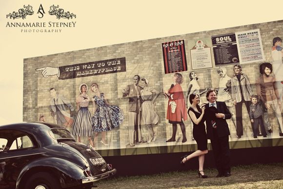 A Vintage at Goodwood Engagement Shoot - Photography by Annamarie Stepney... A Vintage at Goodwood Engagement Shoot - Photography by Annamarie Stepney...