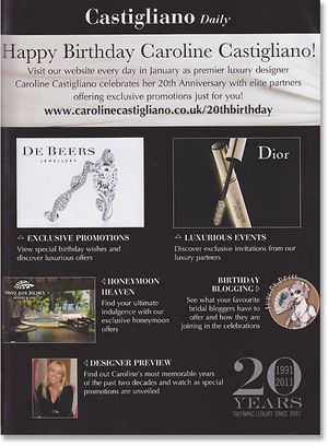 Brides Magazine feature... Brides Magazine feature...