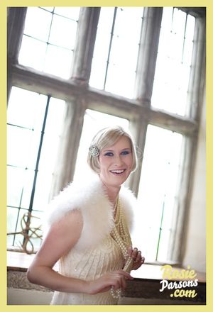 One Fine Flapper Bride! Vicky...