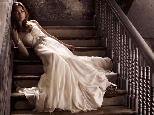 Jenny Packham Bride, from the Spring Summe 2010 Collection...