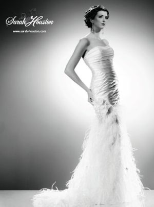 A Sarah Houston Wedding Dress Design...