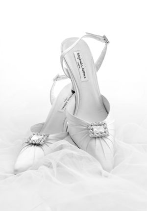 Beautiful Bridal Shoes, by Benjamin Adams...