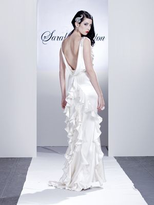 A Sarah Houston Wedding Dress Design...