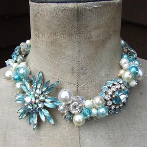 Example of a bespoke necklace, by Magpie Vintage...