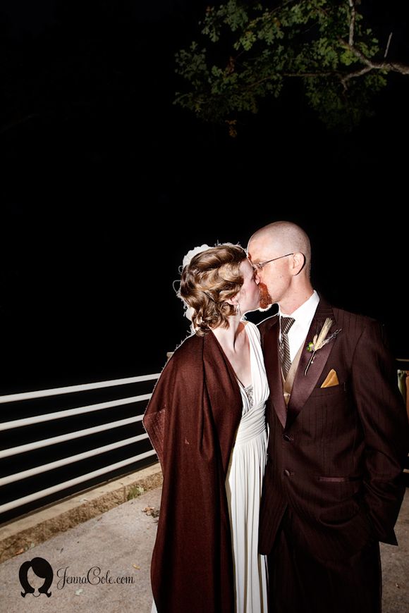 Mary and Opie, our 1930's style Bride, photographed by Jenna Cole - www.jennacole.com