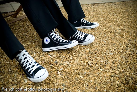 Wedding Day Converse....