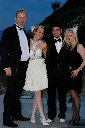 Guests enjoyed wearing their 1920's inspired attire...
