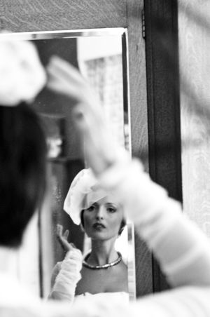 The Bride Getting Ready...