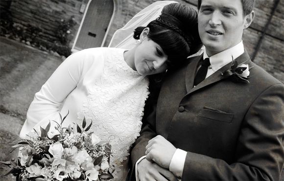 Our 1960s Bride and Groom...
