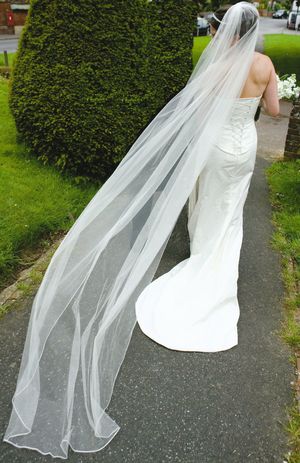 Love My Dress UK Wedding Blog - Ann Guise Pure Silk Wedding Veils...