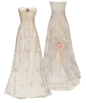 Love My Dress UK Wedding Blog - 'Sakura', from the Claire Pettibone Cherry Blossom 2010 Collection...