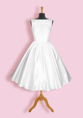 Love My Dress UK Wedding Blog - 'Audrey' 1950's style wedding dress, by Honeypie Boutique...