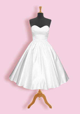 Love My Dress UK Wedding Blog - 'Lauren' 1950's style wedding dress, by Honeypie Boutique...