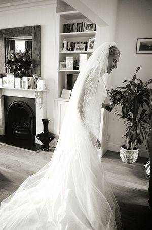 Love My Dress UK Wedding Blog - A Brighton Beach Bride & Her Polka Dot Veil! ... 