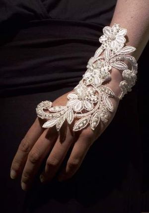 Love My Dress Wedding Blog - Wedding Gloves by Lucy Marshall - Sarah, £150