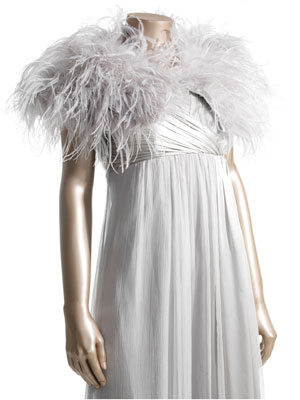 Love My Dress UK Wedding Blog - Tiffi Feather Cape, by Monsoon Bridal, £60
