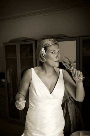 Love My Dress UK Wedding Blog - A Brighton Beach Bride & Her Polka Dot Veil! ... 