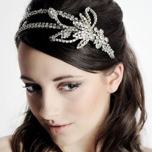 Love My Dress Wedding Blog - Vintage Hollywood Deco Hairband,
£240, by Leigh-Anne McCague