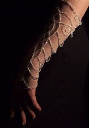 Love My Dress Wedding Blog - Wedding Gloves by Lucy Marshall -
Chandelier, £425