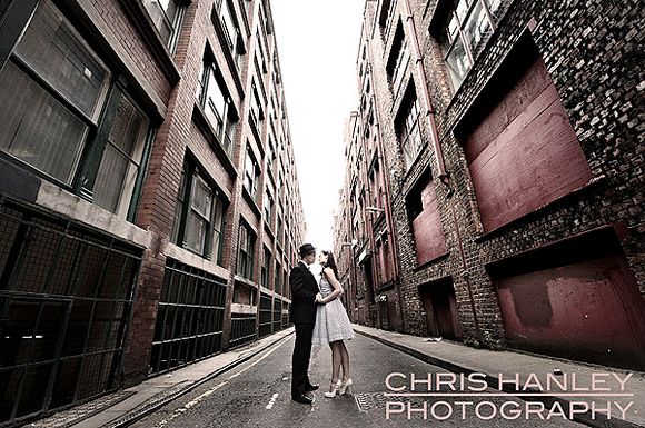 Urban vintage engagement shoot, by Chris Hanley...