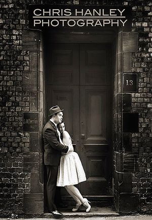 Urban vintage engagement shoot, by Chris Hanley...