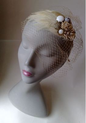 Bridal Headband by Sheena Holland...