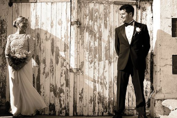 A Black Tie & Beach Wedding & Stunning Vintage Wedding Dress...