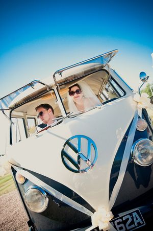 A 'LoveDub' Camper Van Style Wedding Day! :)