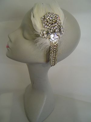 Bridal Headband by Sheena Holland...