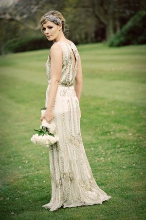 A Jenny Packham Bride, photographed by Karen McGowran...