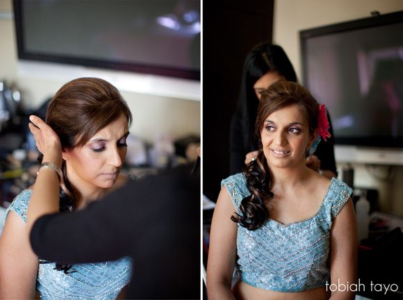 Indian Bride in Blue...
