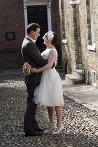 A 1950's Style Wedding Dress for a Vintage Wedding in Rye...