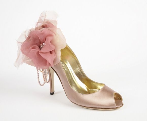 The Della Blossom Pink shoe, by Freya rose, £395....
