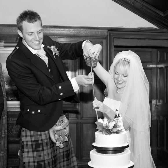 318__mA Traditional Scottish Wedding ~ With a Little Vintage Style...