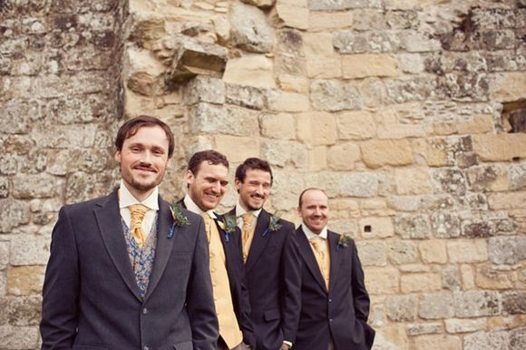 Beautiful Bride in Blue for a Fairytale Castle Wedding...