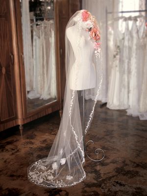 The Vintage Bloom wedding veil, by Claire Pettibone...