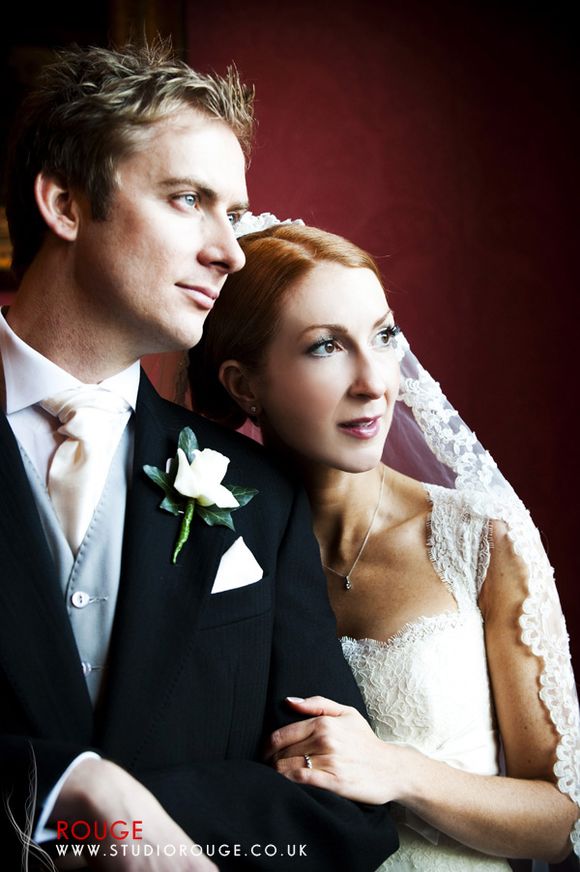 Grace Kelly Glamour - An Elegant Wedding and Amazing Cathedral Length Veil...