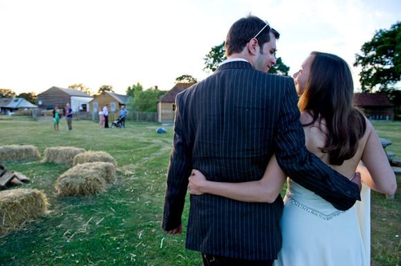 A Glastonbury Festival Inspired Wedding at Brick House Farm, Kent...