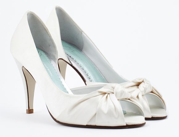 Lola Bridal Shoes by Filippa Scott, available at Queens & Bowl...