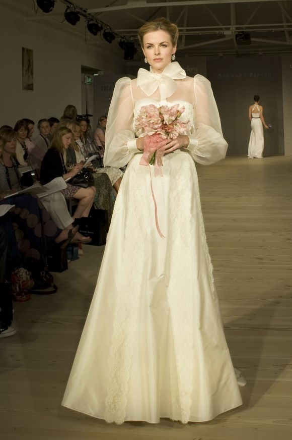 Fro the 'High Society' collection, by UK Bridal Wear Designer, Stewart Parvin...